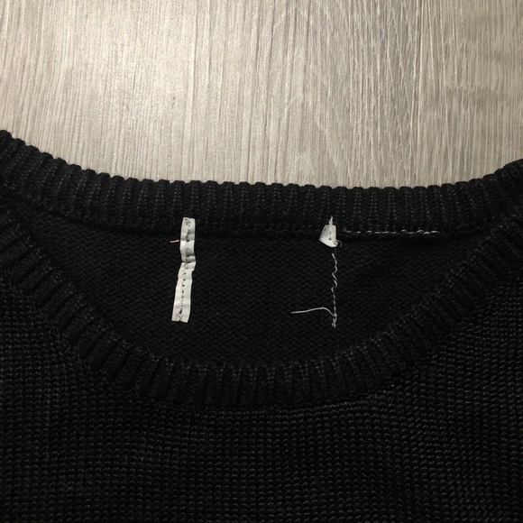 black knit sweater - Picture 2 of 3